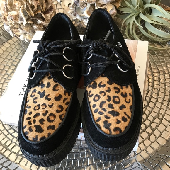TUK  BLACK & LEOPARD VIVA LOW - Picture 4 of 16